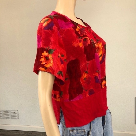 Vintage Sarah b studio blouse button front - Picture 11 of 16